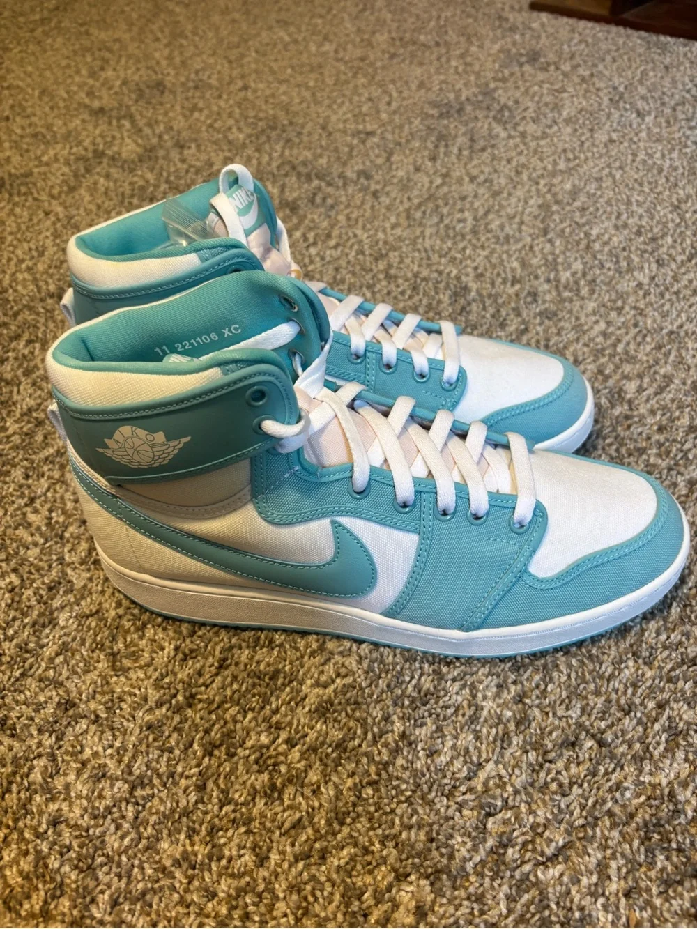 Jordan never worn